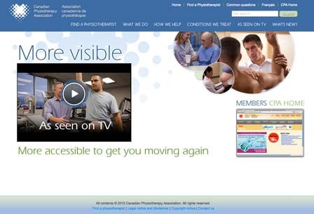 {The Canadian Physiotherapy Assoc - These Hands Ad Campaign}