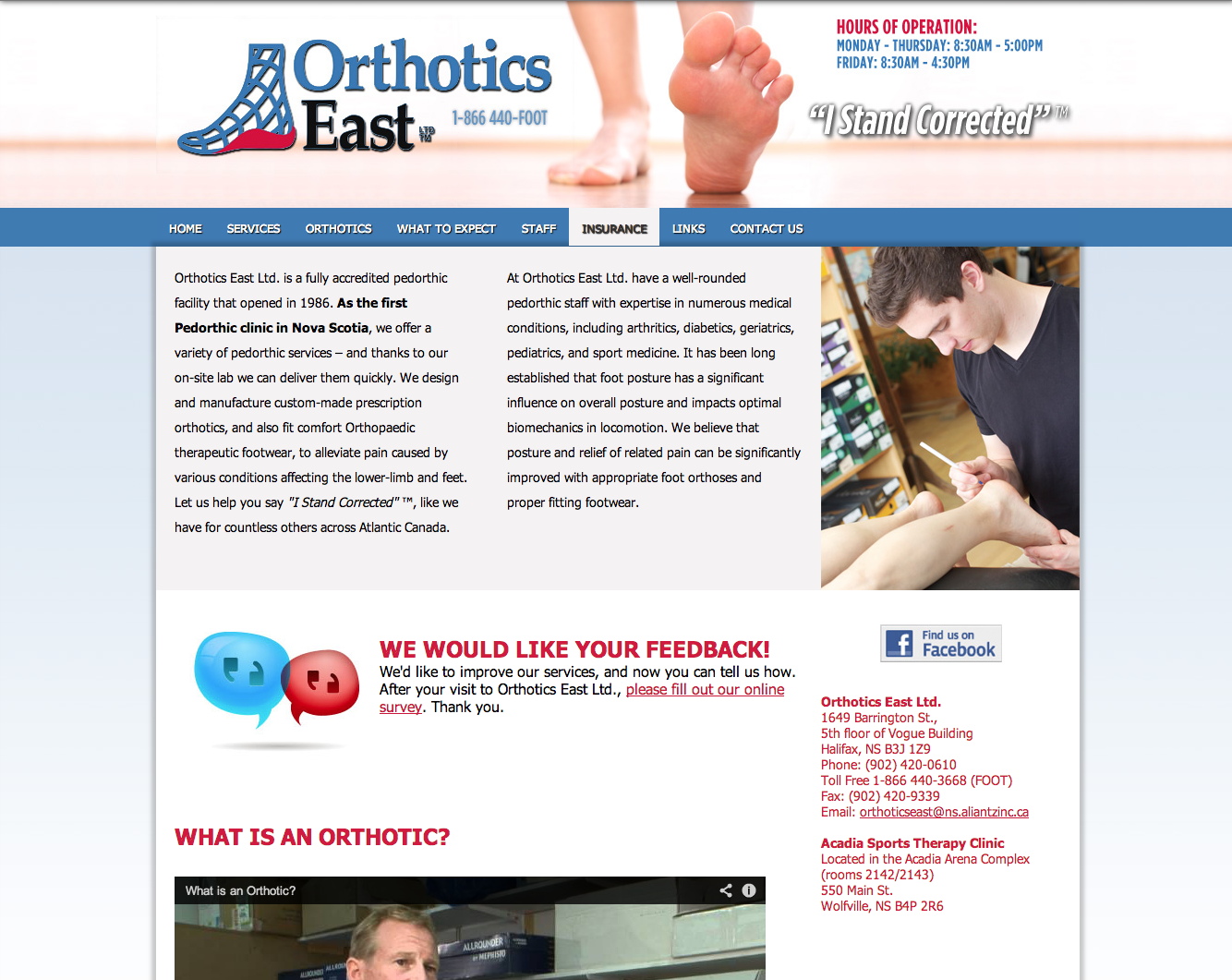 Orthotics East Ltd