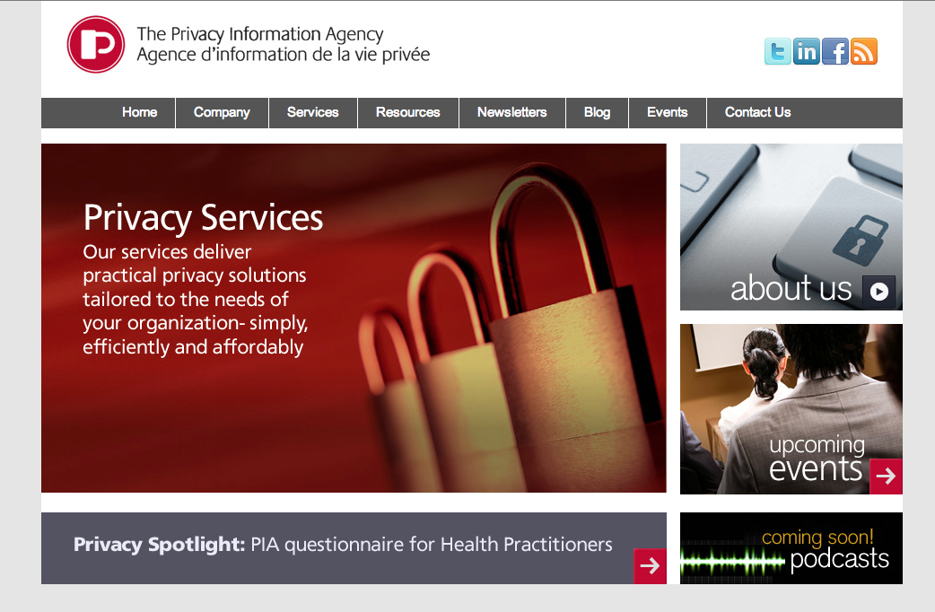 Privacy Information Agency Inc.