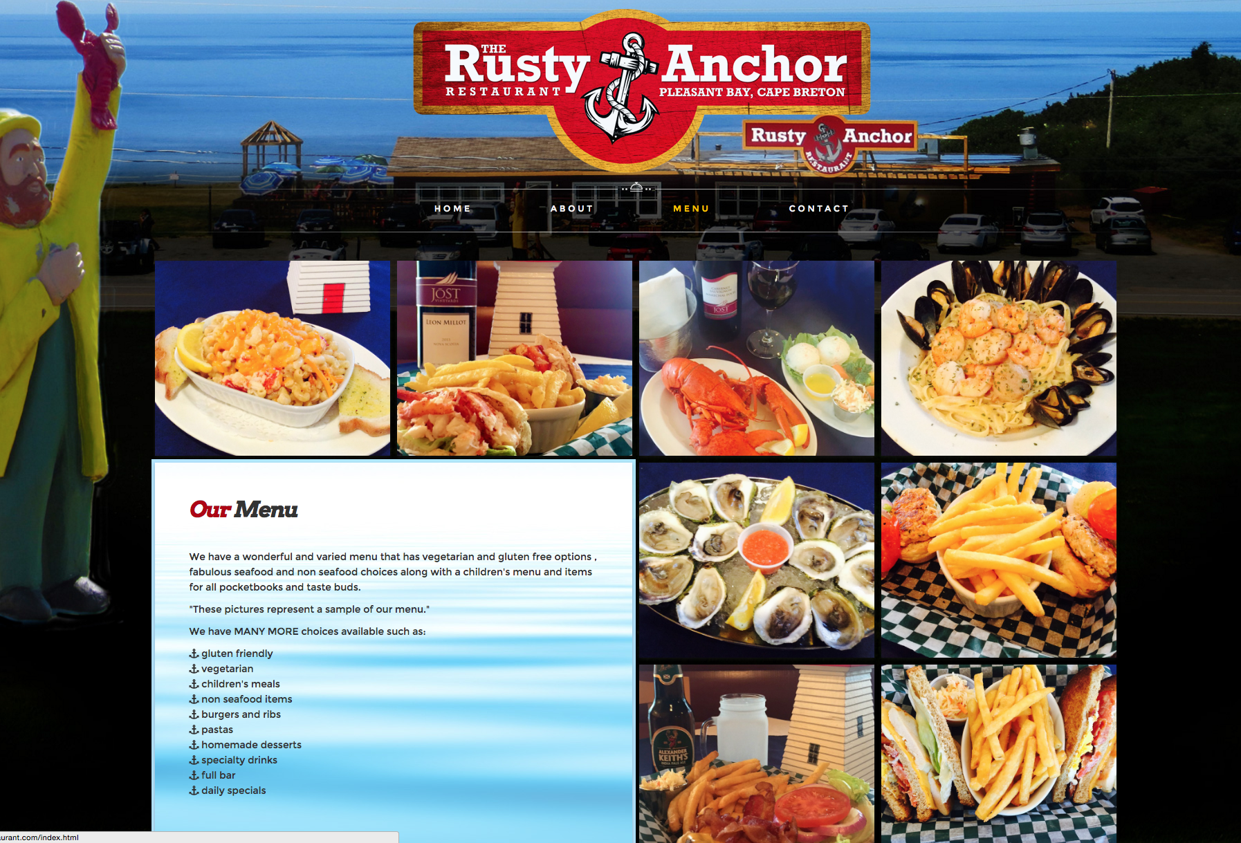 The Rusty Anchor Restaurant