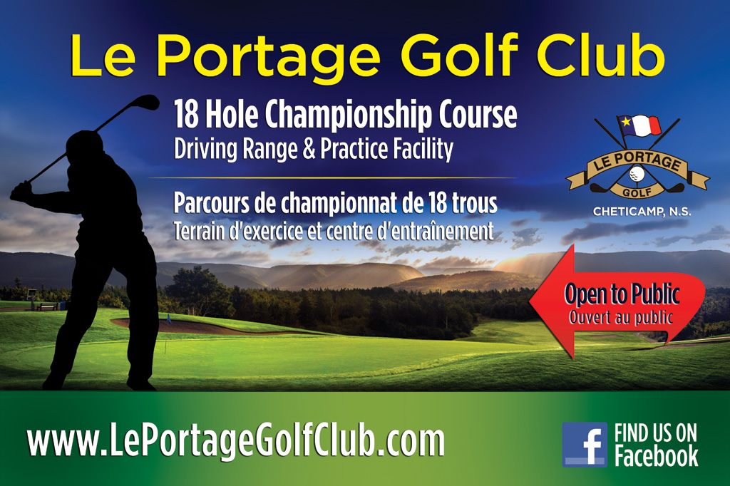 Le Portage Golf Club Signage