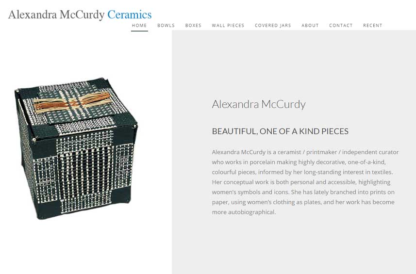 Alexandra McCurdy Ceramics