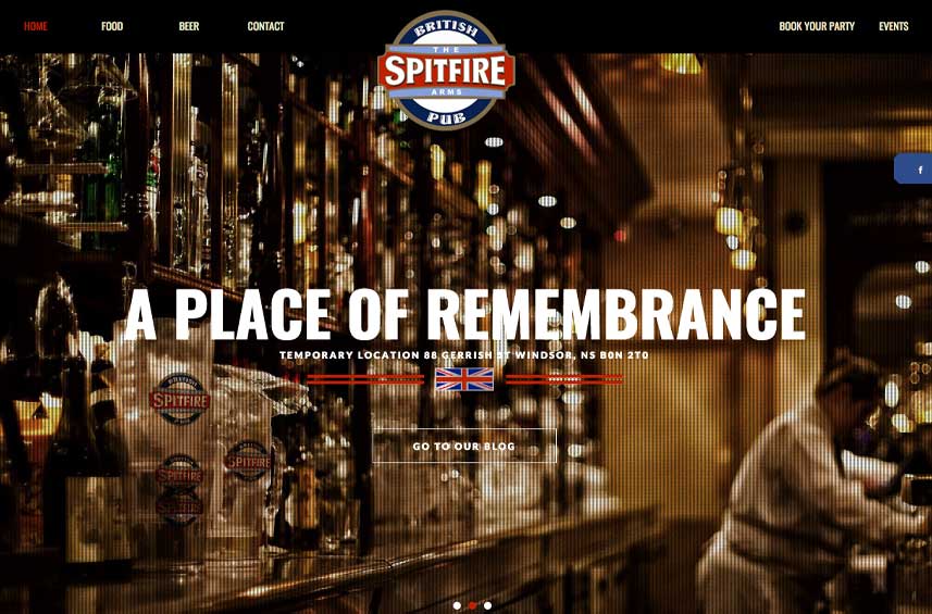 Spitfire Arms Pub